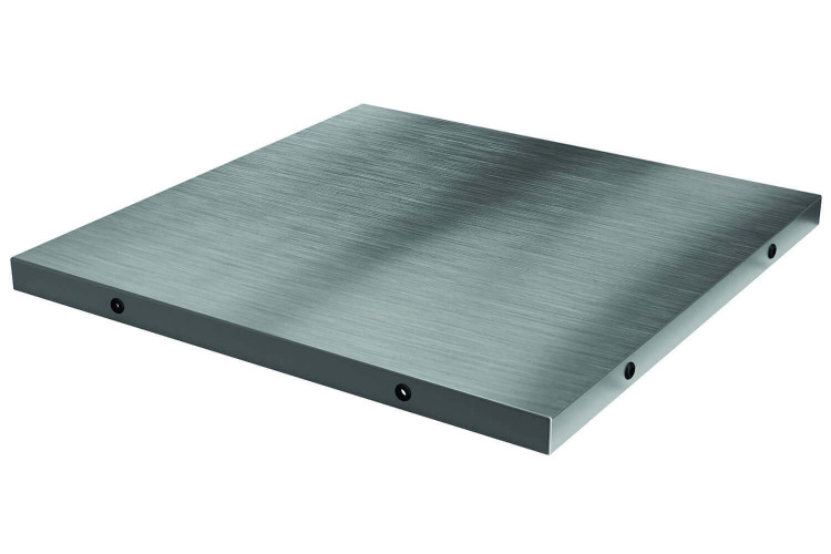 Plateau en acier inox Big Green Eggpour table modulaire et bloc-armoire