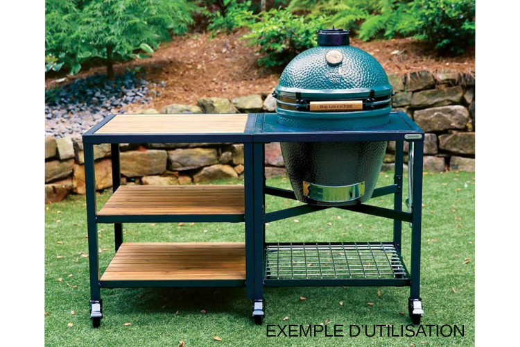 Meuble d'extension Big Green Egg châssis seul pour barbecue