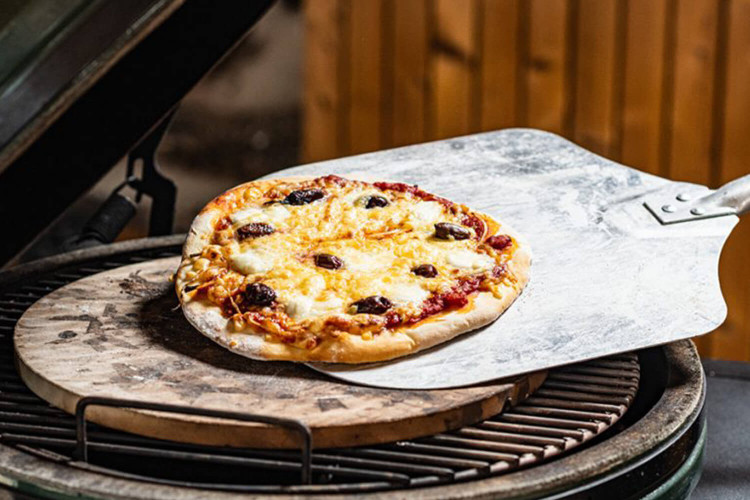 Pelle à pizza professionnelle Big Green Egg 40cm en acier inoxydable