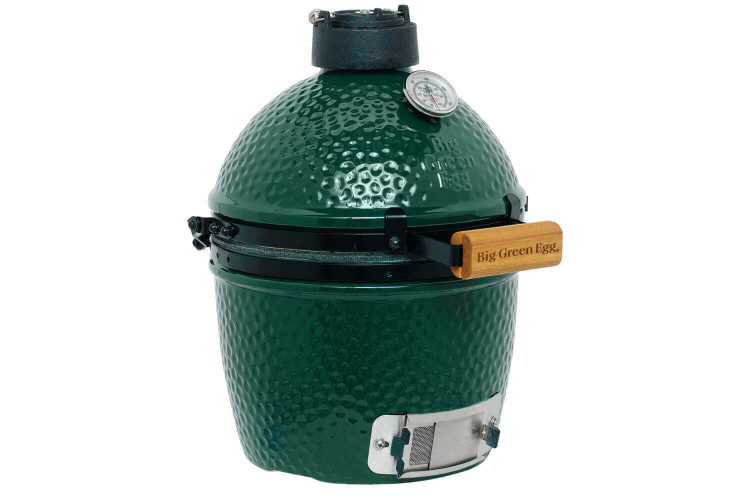 Barbecue charbon de bois Big Green Egg Mini polyvalent en céramique - Haut de gamme