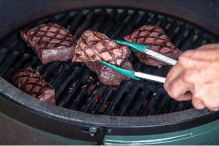 Grille barbecue Big Green Egg Medium en fonte - diamètre 40cm
