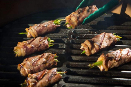 Grille barbecue Big Green Egg Medium en fonte - diamètre 40cm