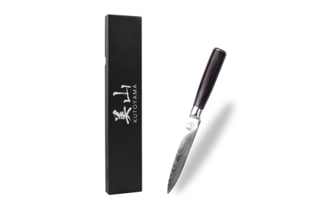Couteau universel en acier inoxydable Kutoyama Black Pakka 12cm