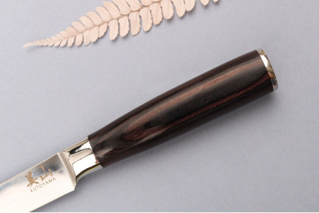 Couteau universel en acier inoxydable Kutoyama Black Pakka 12cm