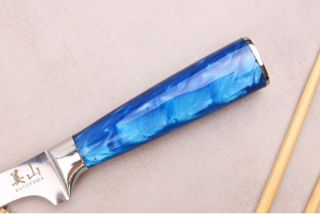 Couteau désosseur Kutoyama Blue Wave lame 15cm