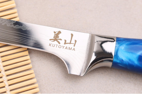 Couteau désosseur Kutoyama Blue Wave lame 15cm