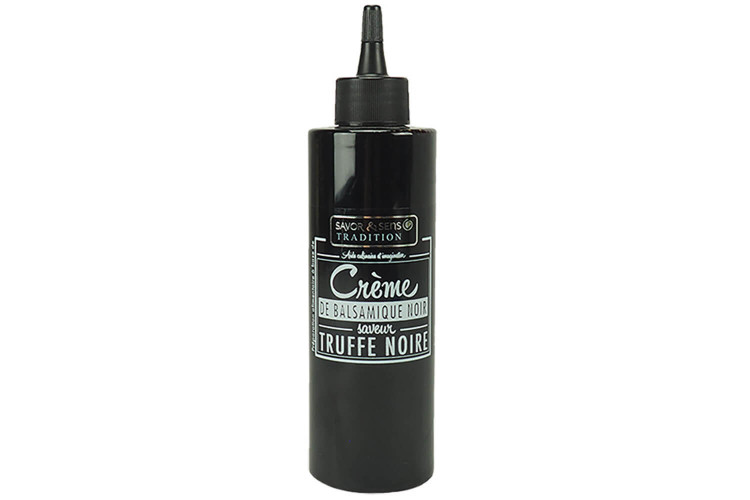 Crème de vinaigre balsamique noir Savor&Sens saveur truffe noire 20cl