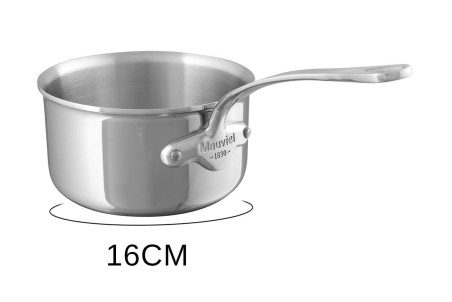 Set de casseroles en fonte d'inox Mauviel M'Urban4 - Poignées fixes et compatibles induction