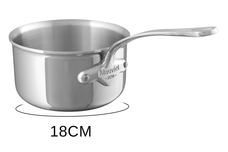 Set de casseroles en fonte d'inox Mauviel M'Urban4 - Poignées fixes et compatibles induction