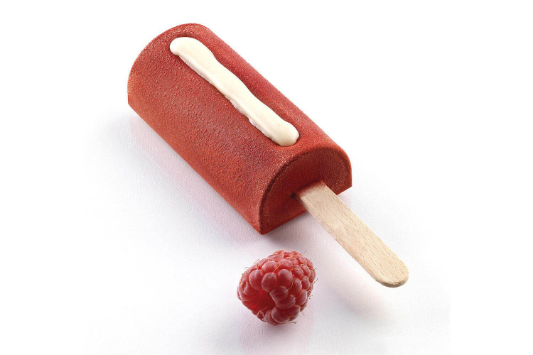 Moule à glaces en silicone Silikomart Mini Chic - 4 empreintes design