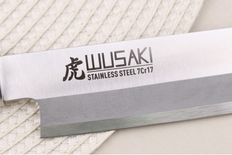 Couteau yanagiba Wusaki Olive 7Cr en acier inoxydable 27cm