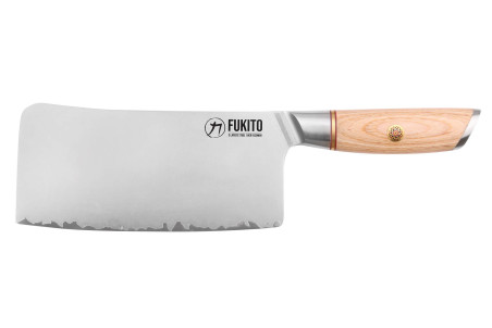 Couperet en pakkawood Fukito Pakka San Mai 19cm