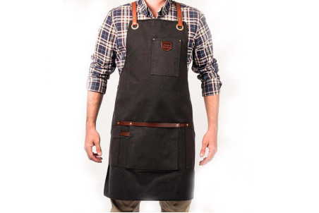 Tablier de cuisine Alaskan Maker N°547 vintage en toile