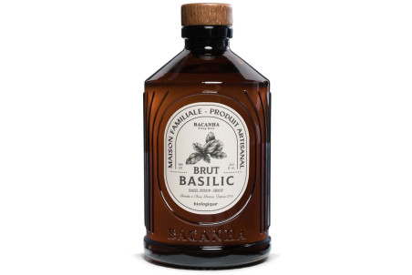 Sirop de basilic artisanal et biologique Bacanha - 40cl