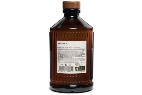 Sirop de basilic artisanal et biologique Bacanha - 40cl