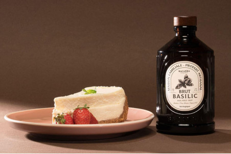 Sirop de basilic artisanal et biologique Bacanha - 40cl