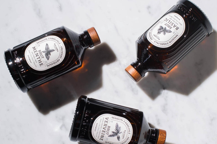 Sirop de basilic artisanal et biologique Bacanha - 40cl