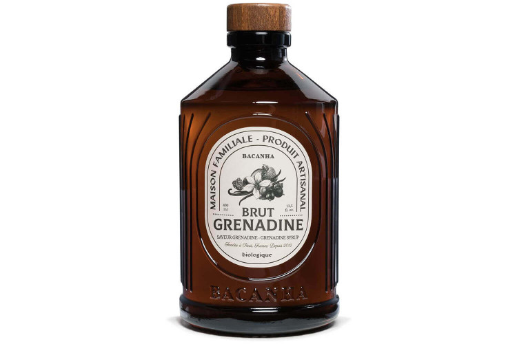 Sirop de grenadine artisanal Bacanha 40cl - Sirop bio