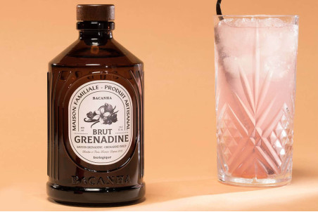 Sirop de grenadine artisanal Bacanha 40cl - Sirop bio