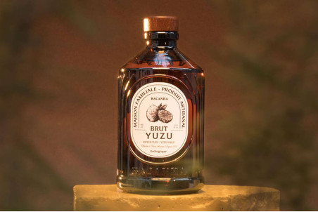 Sirop de yuzu bio et artisanal Bacanha - Fabrication française 40cl