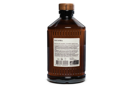 Sirop de lavande artisanal Bacanha 40cl - Bio et fait en France