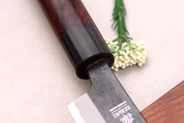Couteau sakimaru artisanal japonais Wusaki Sakimaru BS1 - Lame 24cm