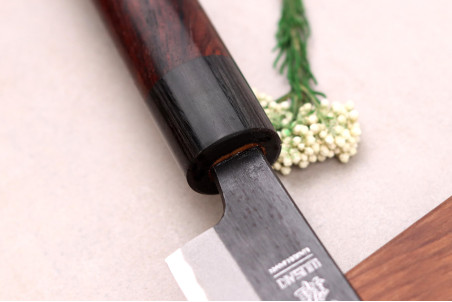 Couteau sakimaru artisanal japonais Wusaki Sakimaru BS1 - Lame 24cm