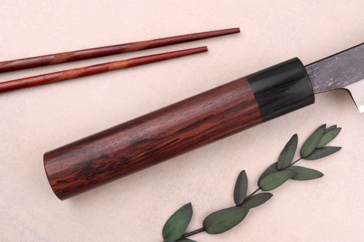 Couteau japonais sakimaru Wusaki BS1 fabrication artisanale - Lame 30cm