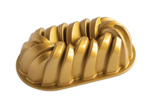 Moule à cake torsadé Nordic Ware en fonte d'aluminium antiadhésif