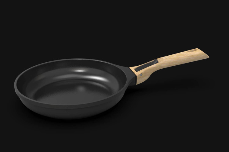 Lot de 2 poêles et 1 casserole à poignée amovible L'Incroyable Kit Cookut - Graphite