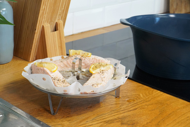 Plateau vapeur en acier inoxydable pour L'Incroyable Cocotte Cookut 28cm