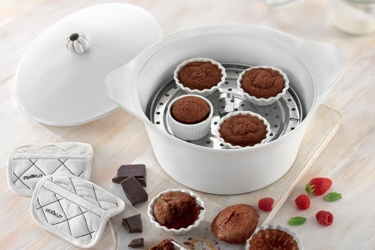 Plateau vapeur en acier inoxydable pour L'Incroyable Cocotte Cookut 28cm