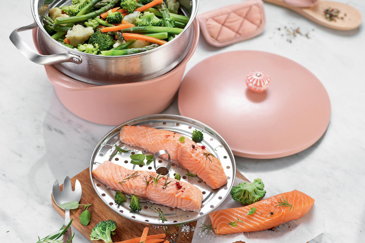 Plateau vapeur en acier inoxydable pour L'Incroyable Cocotte Cookut 28cm