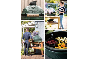 Barbecue charbon de bois Big Green Egg XLarge polyvalent en céramique - Haut de gamme 2