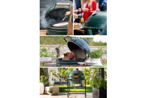 Barbecue charbon de bois Big Green Egg XXLarge polyvalent en céramique - Haut de gamme 2