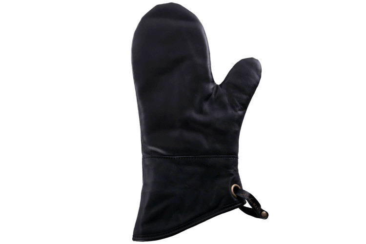 Manique Alaskan Maker Defender noir en cuir