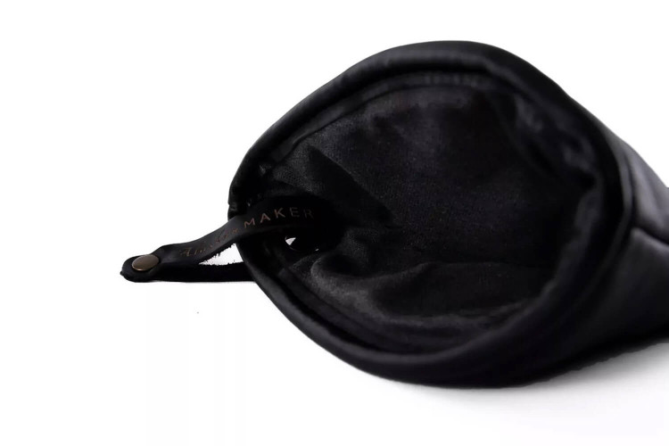 Manique Alaskan Maker Defender noir en cuir