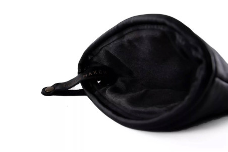 Manique Alaskan Maker Defender noir en cuir