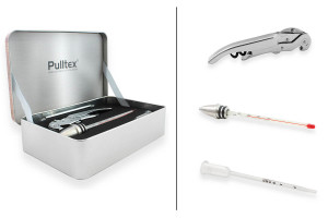 Coffret Pulltex 3 pièces avec tire-bouchon ClickCut