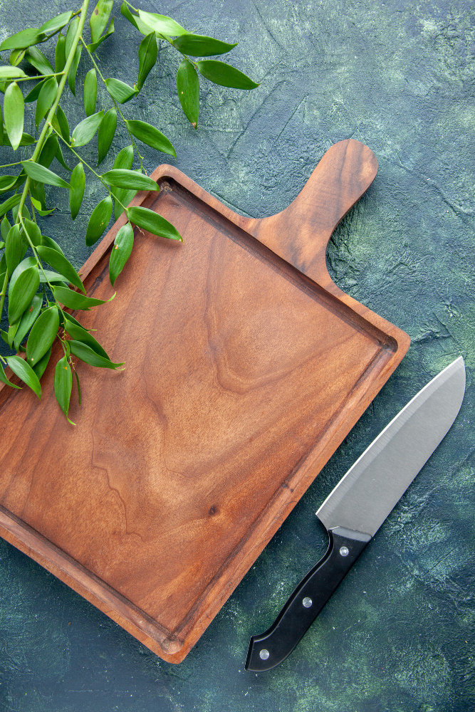 Planche avec rigole